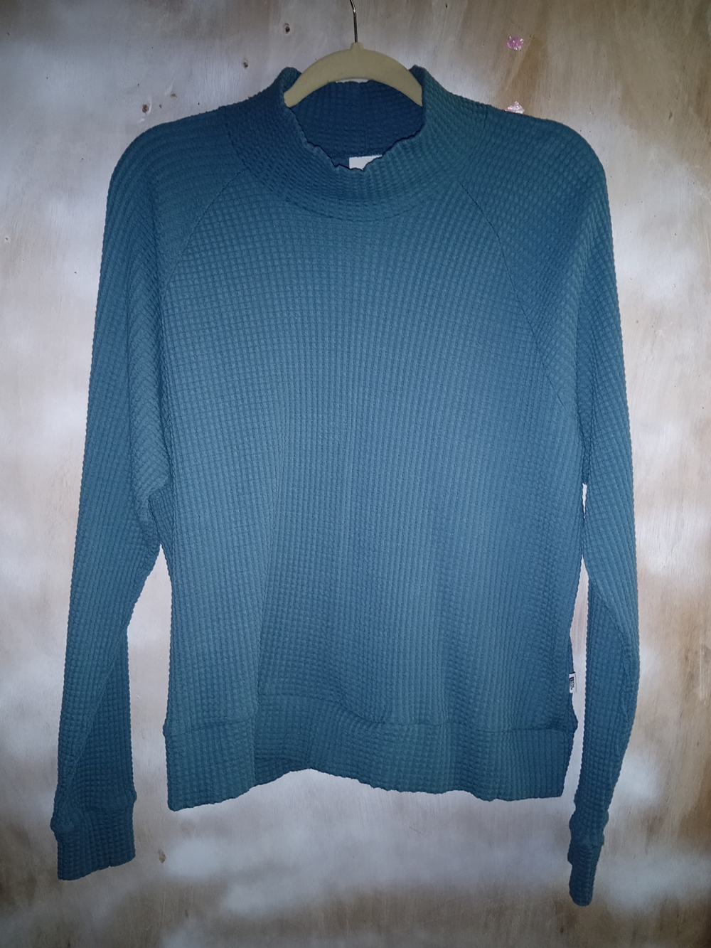 The North Face Waffle Crewneck Sweater - Teal